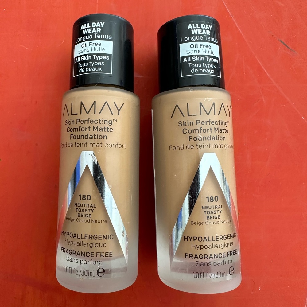 Almay Skin Perfecting Comfort Matte Foundation Color 180 Neutral Toasty …
